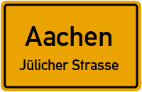 Blücherplatz in AachenJülicher Strasse