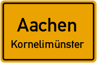 Schleckheimer Straße in AachenKornelimünster