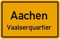 Dreiländerweg in AachenVaalserquartier