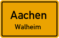 Am Schaafweg in AachenWalheim
