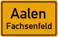 Waiblinger Straße in 73434 Aalen (Fachsenfeld)