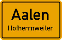 Schradenbergstraße in AalenHofherrnweiler