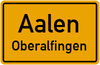 Erbisbergweg in AalenOberalfingen