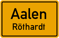 Schafhaldeweg in AalenRöthardt