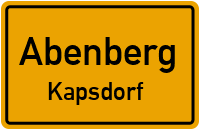 Straßenverzeichnis Abenberg Kapsdorf