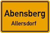 Straßenverzeichnis Abensberg Allersdorf