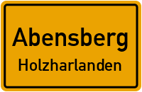 Straßenverzeichnis Abensberg Holzharlanden