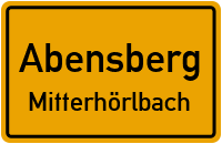 Straßenverzeichnis Abensberg Mitterhörlbach