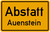 Heilbronner Straße in AbstattAuenstein