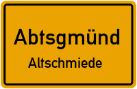 August-Macke-Weg in AbtsgmündAltschmiede