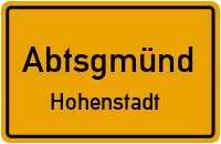 Silcherstraße in AbtsgmündHohenstadt