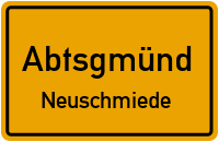 Hüttlinger Straße in AbtsgmündNeuschmiede