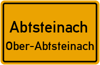 Forstweg in AbtsteinachOber-Abtsteinach