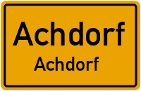 Kreuzgasse in AchdorfAchdorf