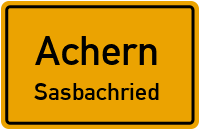 Bühlackerstraße in AchernSasbachried