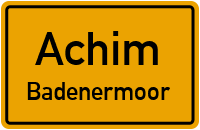 Roedenbeckstraße in AchimBadenermoor