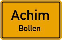 Bollener Dorfstraße in AchimBollen