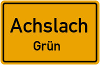 Straßen in Achslach Grün
