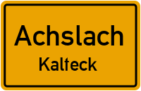 Vogelsangstraße in AchslachKalteck