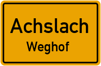 Am Leuthenhang in AchslachWeghof