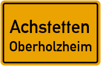 Bihlafinger Straße in 88480 Achstetten (Oberholzheim)