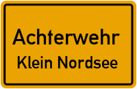 Grüner Weg in AchterwehrKlein Nordsee