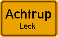 Süderstraße in AchtrupLeck