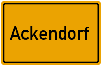 Ackendorf in Sachsen-Anhalt