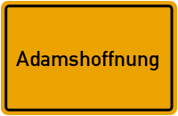 Adamshoffnung in Mecklenburg-Vorpommern