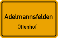 Eschenweg in AdelmannsfeldenOttenhof