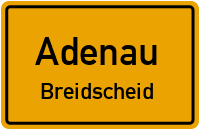 Kirchstattstraße in AdenauBreidscheid