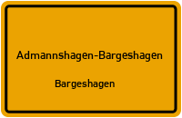 Wiesenweg in Admannshagen-BargeshagenBargeshagen