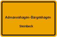 Koppelweg in Admannshagen-BargeshagenSteinbeck