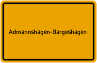 Admannshagen-Bargeshagen in Mecklenburg-Vorpommern