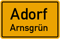 Adorfer Straße in AdorfArnsgrün