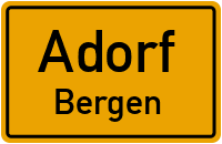 Eichigter Straße in AdorfBergen