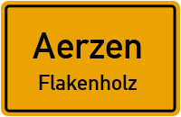 Straßenverzeichnis Aerzen Flakenholz