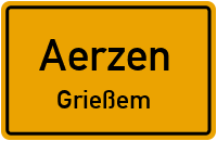 Lipper Straße in AerzenGrießem