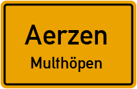 Straßenverzeichnis Aerzen Multhöpen