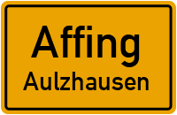 Hauptstraße in AffingAulzhausen