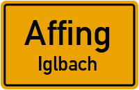 Sommerstraße in AffingIglbach
