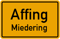 Miedering in AffingMiedering