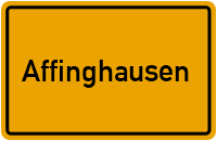 City Sign Affinghausen