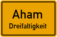 Straßenverzeichnis Aham Dreifaltigkeit
