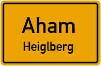 Straßenverzeichnis Aham Heiglberg