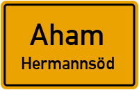Straßen in Aham Hermannsöd