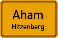 Straßenverzeichnis Aham Hitzenberg