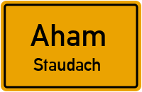 Straßenverzeichnis Aham Staudach