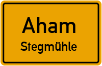 Straßen in Aham Stegmühle