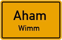 Straßenverzeichnis Aham Wimm